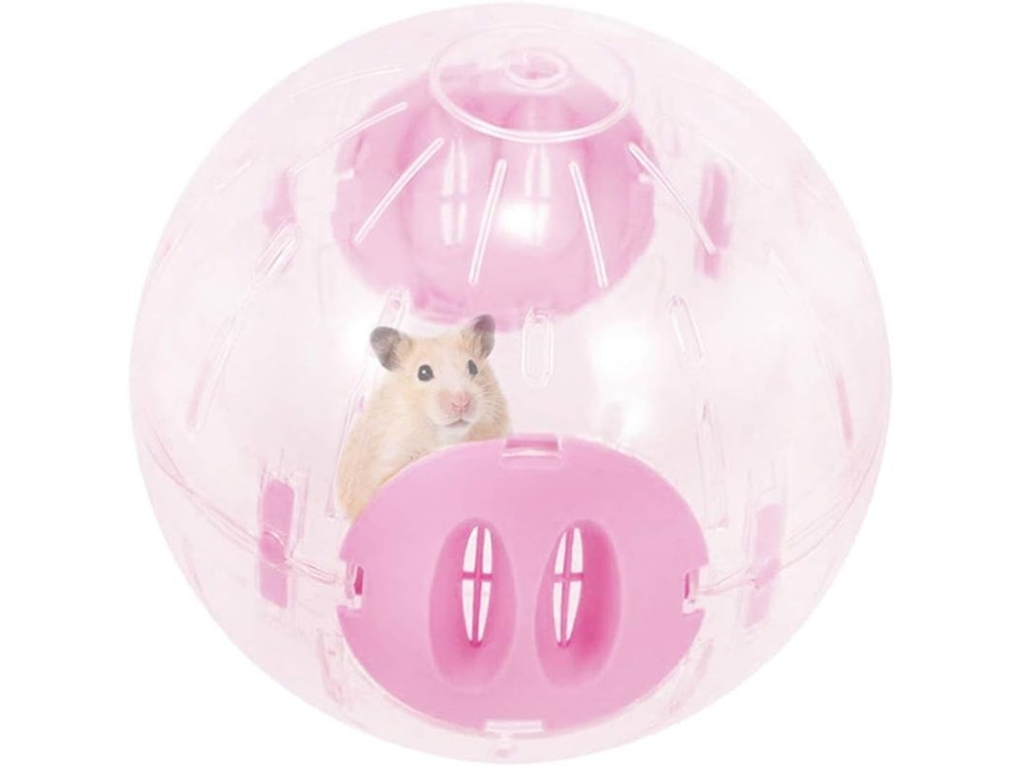Roda De Exercício Para Hamsters De 16 Cm, Plástico Transparente, Instalação Fácil, Brinquedo Diy