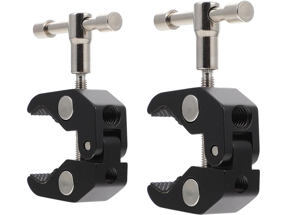 Conjunto De 2 Braçadeiras Grandes Para Câmera Yosadier Com Rosca E Suporte De Montagem Multifuncional
