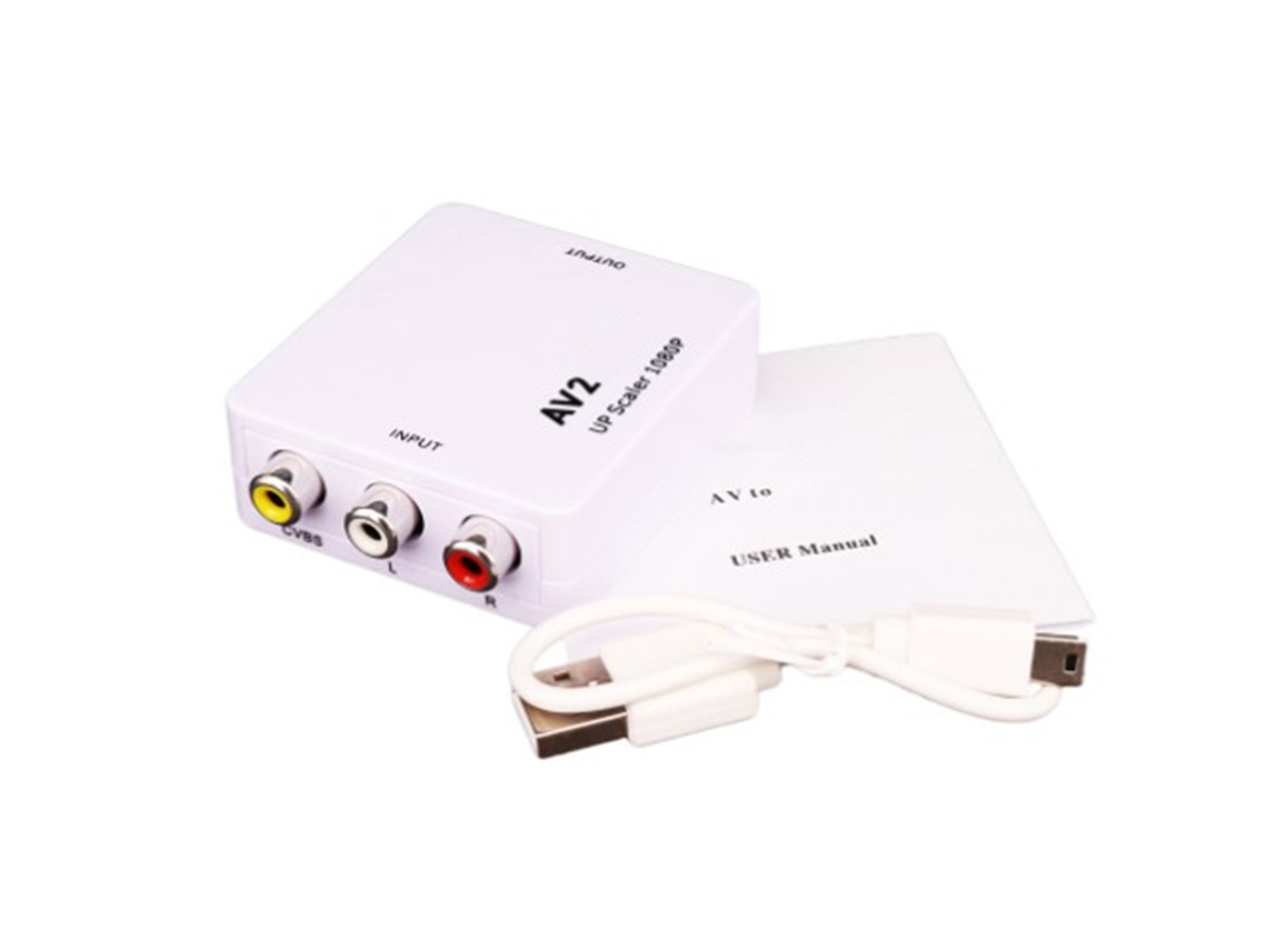 Conversor Av para Hdmi LAXISCREED 1080p Plug And Play