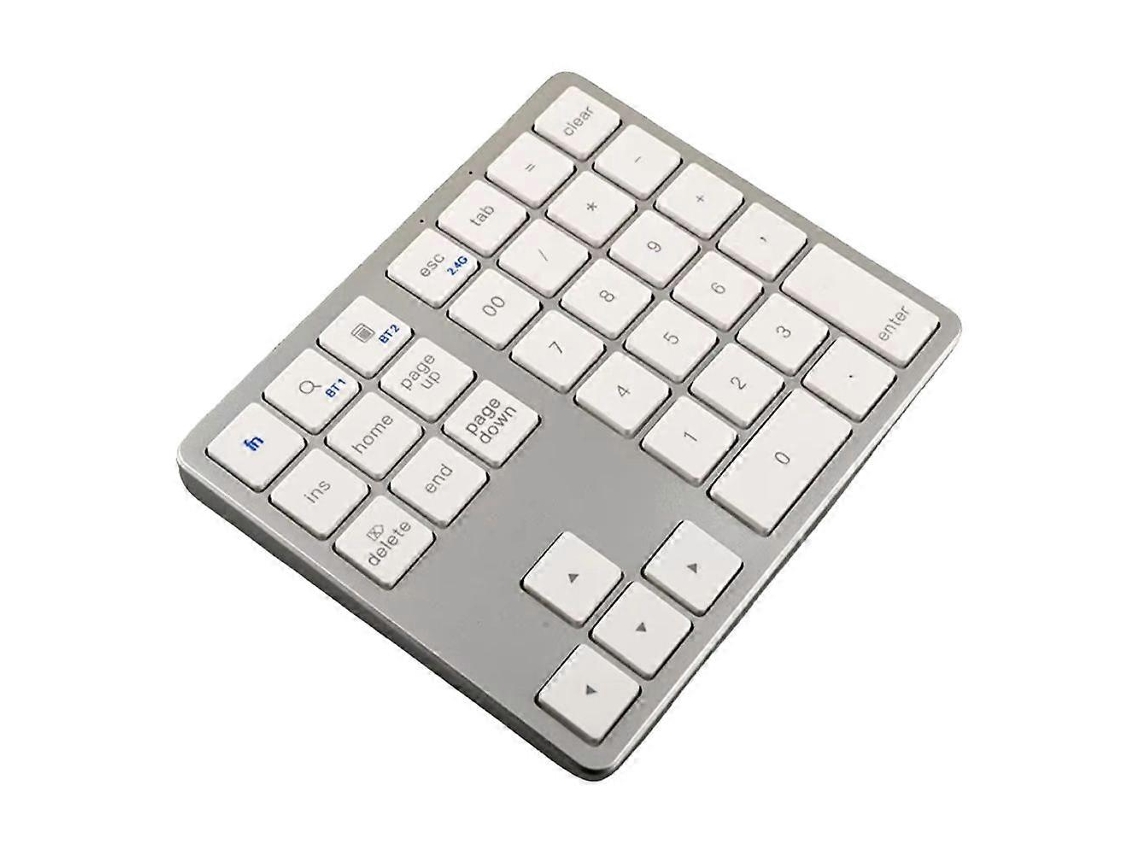 Teclado Numérico Bluetooth Sem Fio 2.4g, Conexão Remota De 35 Teclas, Teclado Numérico Para Laptop, Teclado Digital Com Janela B Everley891