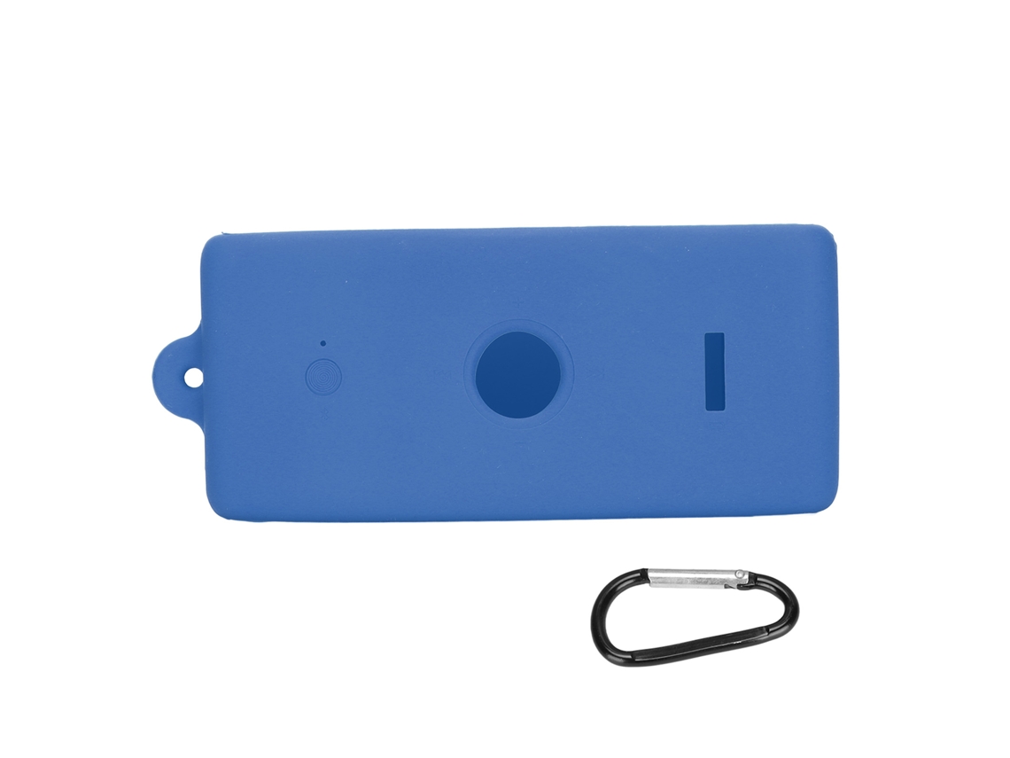 Mali capa Protetora de Silicone para Emberton Speaker Portátil Anti choque com Alça Azul Escuro