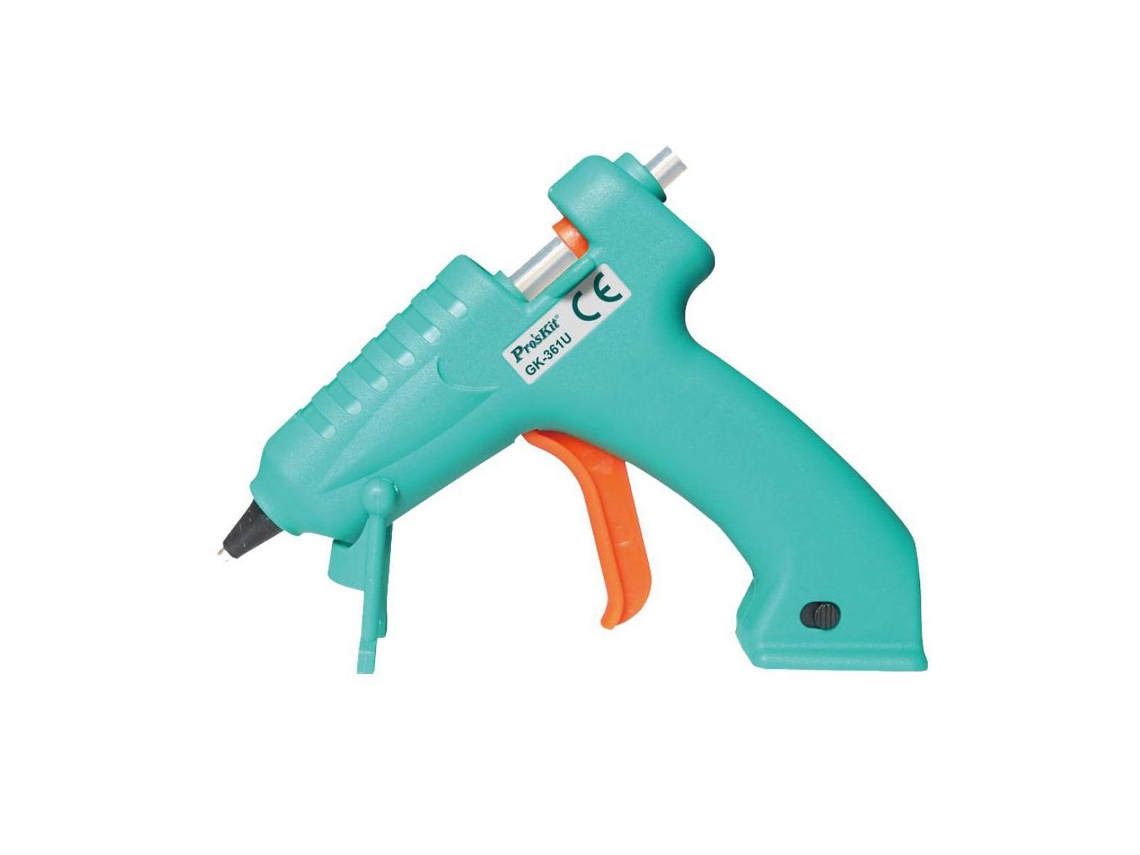 Pistola De Cola Quente 8w C/ Bateria Proskit