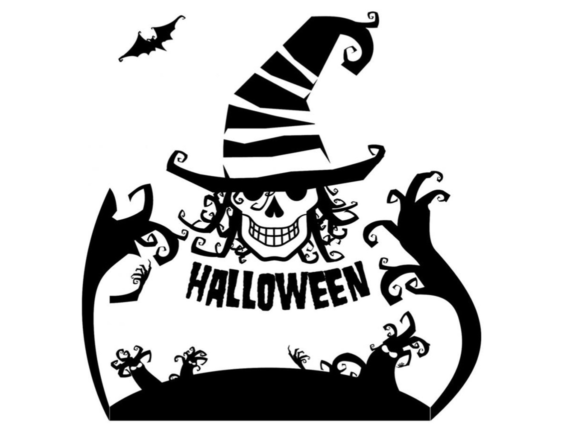 Laxiscreed Balões De Halloween De Folha Com Abóbora, Gato Preto E Fantasma Para Decorações Temáticas