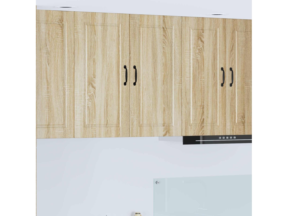Vidaxl Armário De Parede Porto Carvalho Sonoma 80 X 31 X 80 Cm