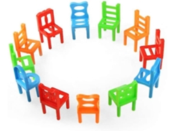 Jogo De Empilhar Cadeiras Jogo De Habilidade Para Toda A Família Jogo De Empilhar Cadeiras Para Bebês Aquaforge
