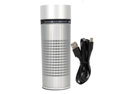 Purificador de Ar Portátil com Íons Negativos, Toque, Usb e Uso em Carro 12v LAXISCREED