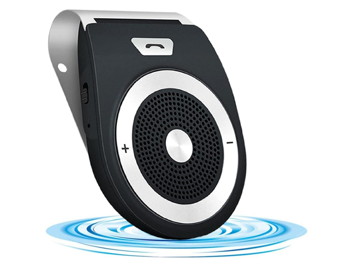 Viva-Voz Do Kit Veicular Bluetooth Mãos-Livres com Cancelamento de Ruído e Ativação Automática de Movimento YIZHOOD