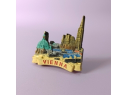 (panorama De Viena, Áustria) Ímãs De Geladeira Europeus: Dinamarca, Finlândia, Islândia, Rússia