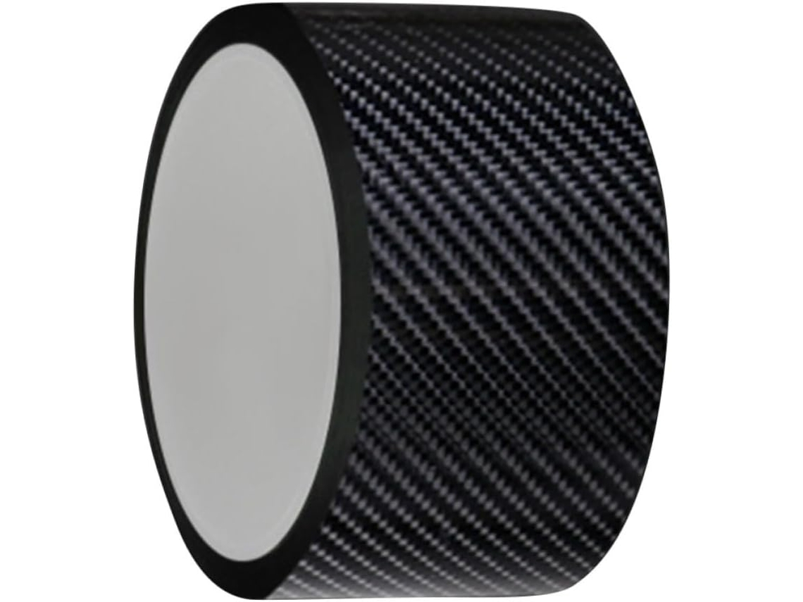 Faixa De Fibra De Carbono Preta Resistente A Arranhões Para Para-choque De Carro