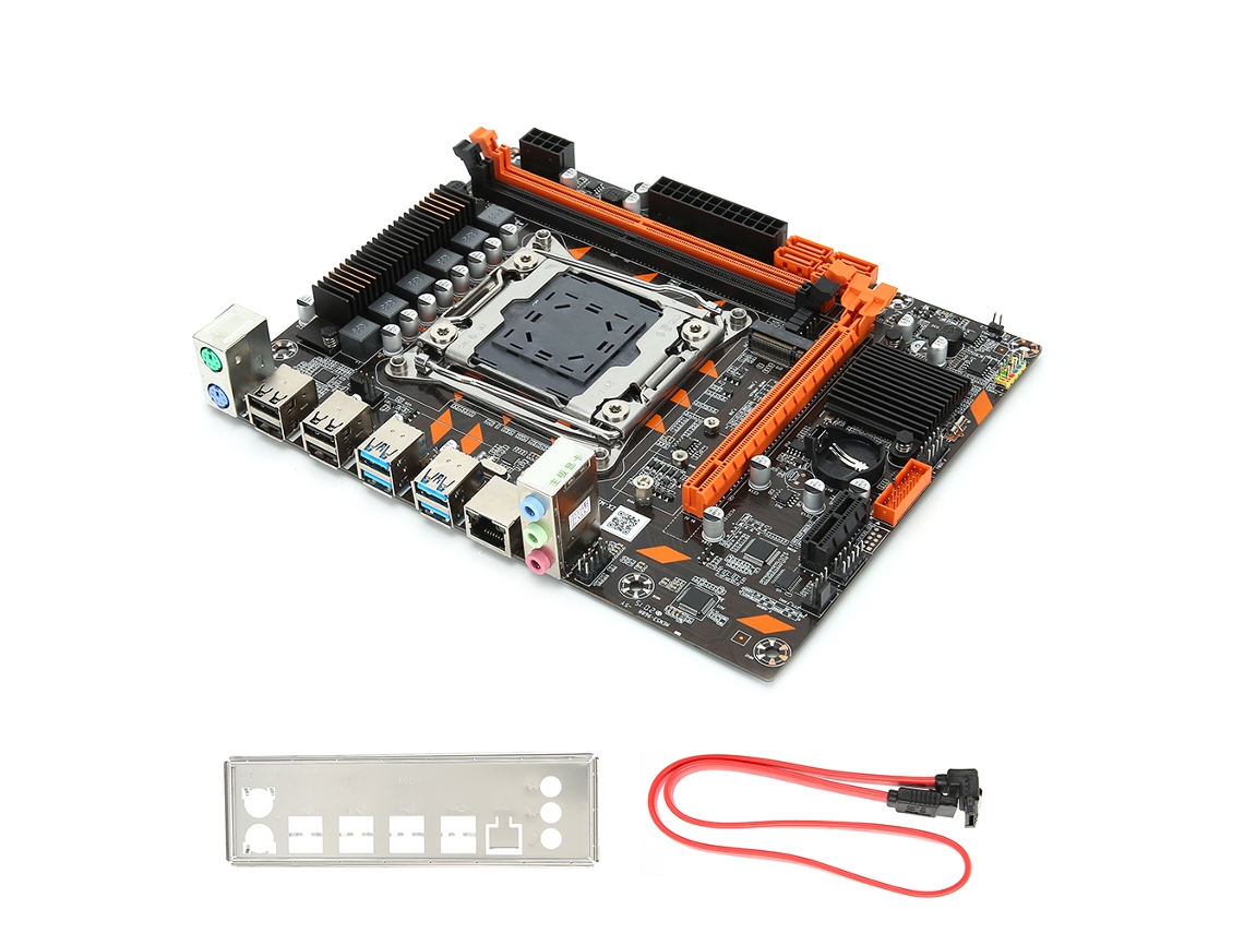 Placa-mãe De Computador X99 Matx Ddr4 Dual Channel Lga 20113 Pin E5 M.2