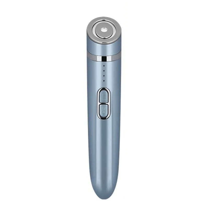 (azul) Massageador Ocular Elétrico de Vibração de Alta Frequência