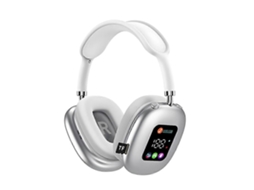 Fone de Ouvido Bluetooth Sem Fio, Colorido, Luminoso, com Subwoofer, Dobrável TAISHENGDA