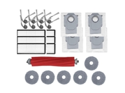 25pcs Fit For 35a/qr 798 Robot Vacuum Parts Main Brush Side Brush Dust Bag Mop Cloth Hepa Filter