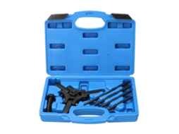 Kit extrator de polia de virabrequim com três garras, ferramenta antifurto para polia do virabrequim e polia da correia.