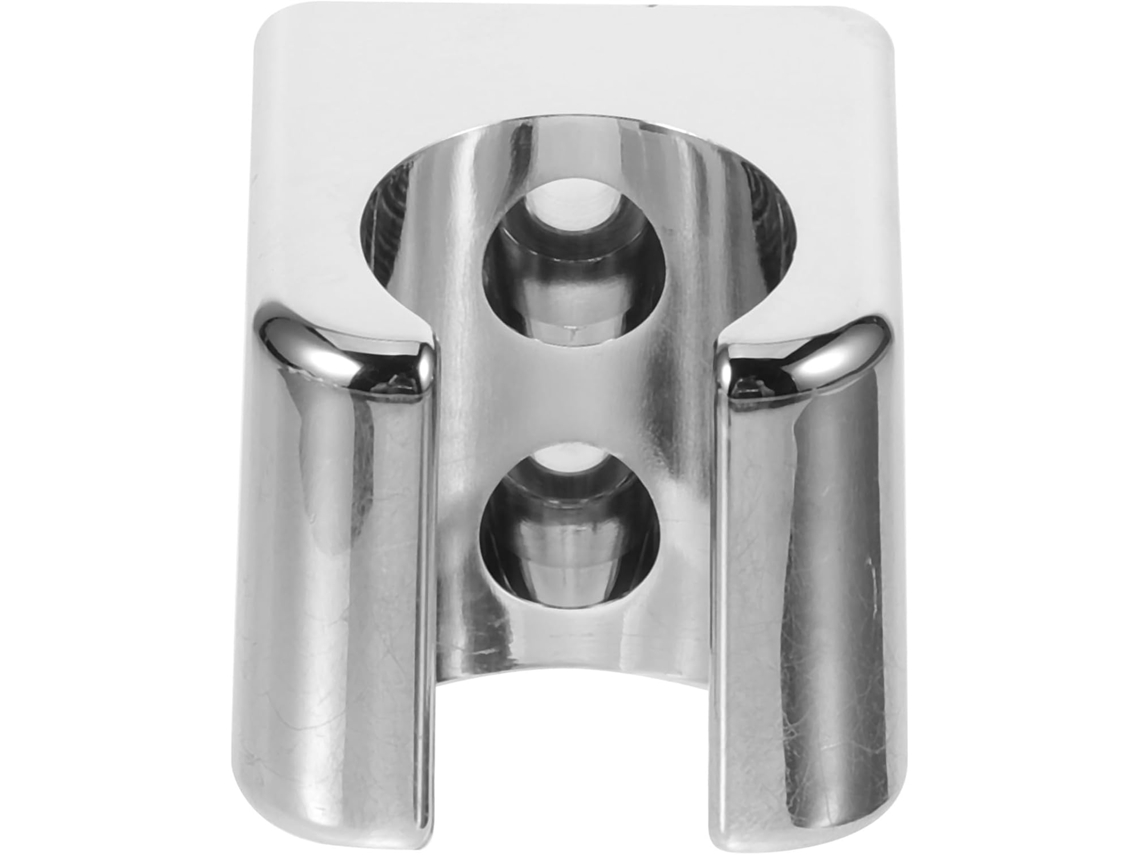 Suporte Para Chuveiro Toyvian Silver, Firme E Estável, Com Duas Ranhuras Angulares, Em Abs, Com Alça Fixa