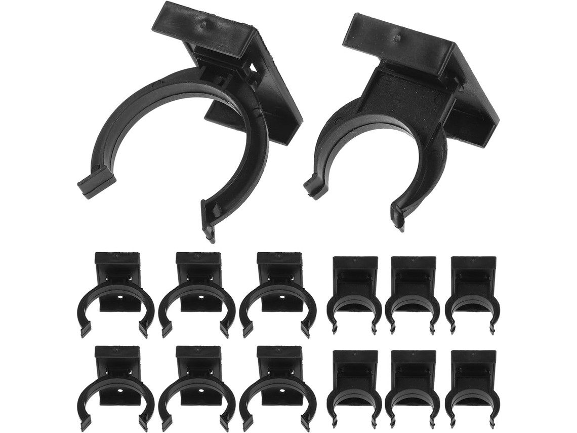 Conjunto De 20-presilhas Plástico Para Rodapé Armário Cozinha, Presilhas Para Pés De Piso, Grampos De Canto 90-graus