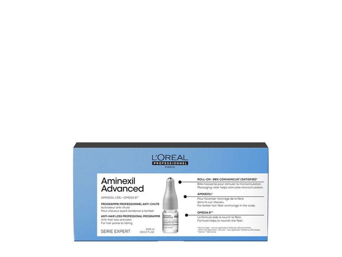 Ampolas Aminexil Advanced Loréal Professionnel 10x6ml