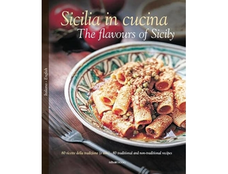 Livro Sicilia in Cucina de William Dello Russo (Inglês - Capa Dura)