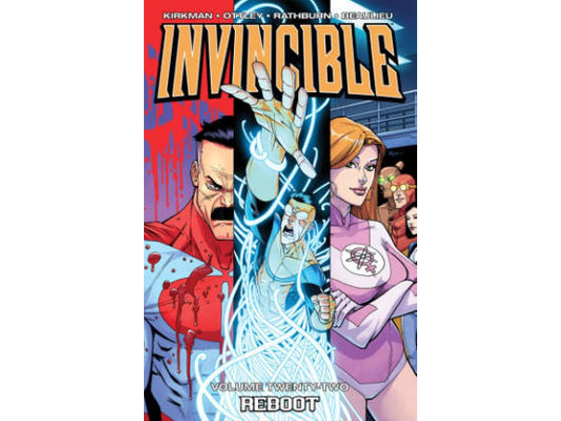 Livro Invincible Volume 22 Reboot de Robert Kirkman (Inglês)