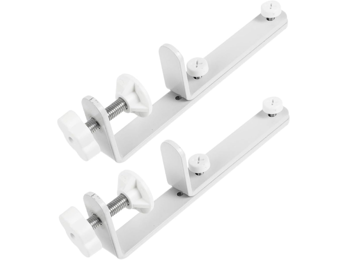 Conjunto De 2 Suportes Para Painel Perfurado De Mesa, Montagem Sem Furos, Suporte