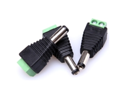 Conector Macho Dc De Energia Para Câmera Cctv Led 12v
