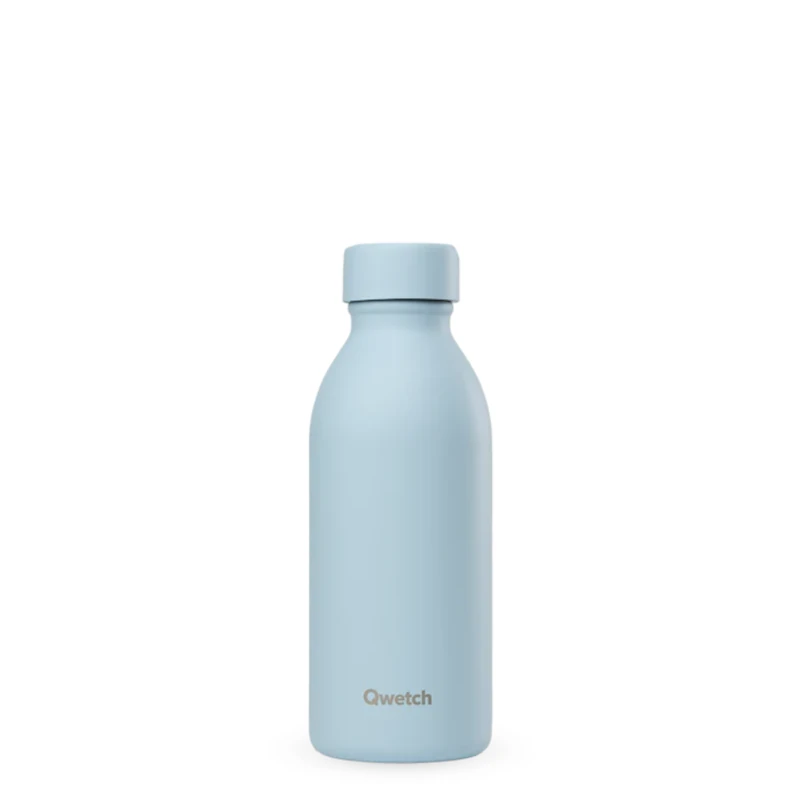 Garrafa QWETCH Icon Térmica Compacta Azul Pastel 500ml