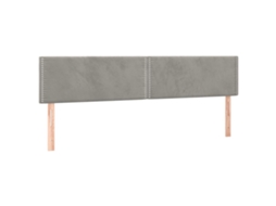 Headboard, Headboards Vidaxl Cinzeto Veludo (200 Cm)