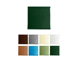 Persiana De Pvc Alicantina Con Polea Metálica | Persiana Enrollable | Estor Enrollable Para Ventanas, Puertas, Salón Y Cocina Verde Andaluz 70 X 80 Cm