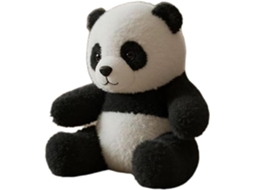 Urso Panda De Pelúcia, Bichinho Pelúcia Super Macio Para Conforto
