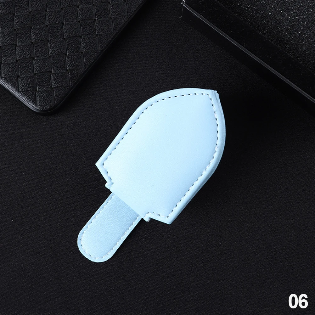 Suporte para Óculos de Carro, Clipe Universal para Quebra, de Couro Microsoft, com Clipe para Ingresso ~00987 AQUAFORGE