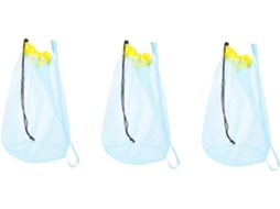 De 3 Bolsas De Praia Em Tela Para Meninos E Meninas, Armazenamento Portátil Para Brinquedos De Areia, Ideal Para Gokoco