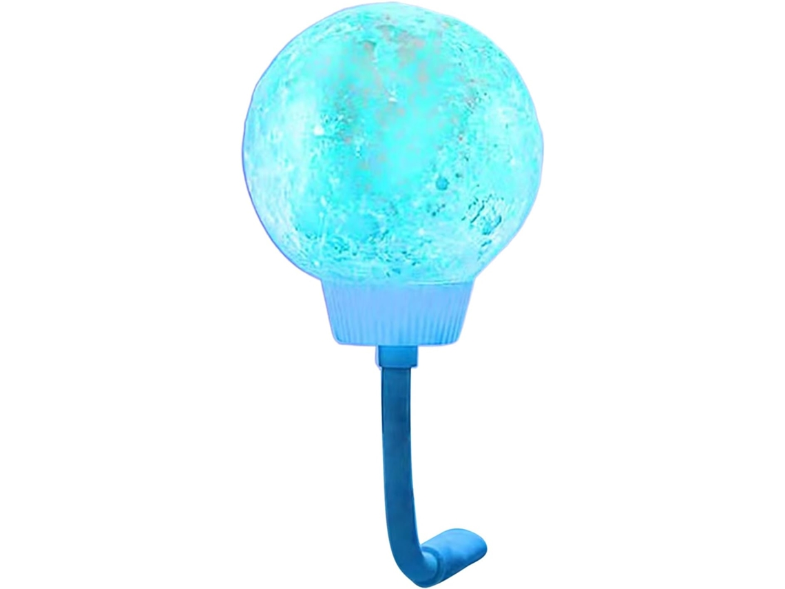 Luz noturna USB em formato Lua, pequena luz noturna LED com 3 núcleos variáveis, economia de energia.