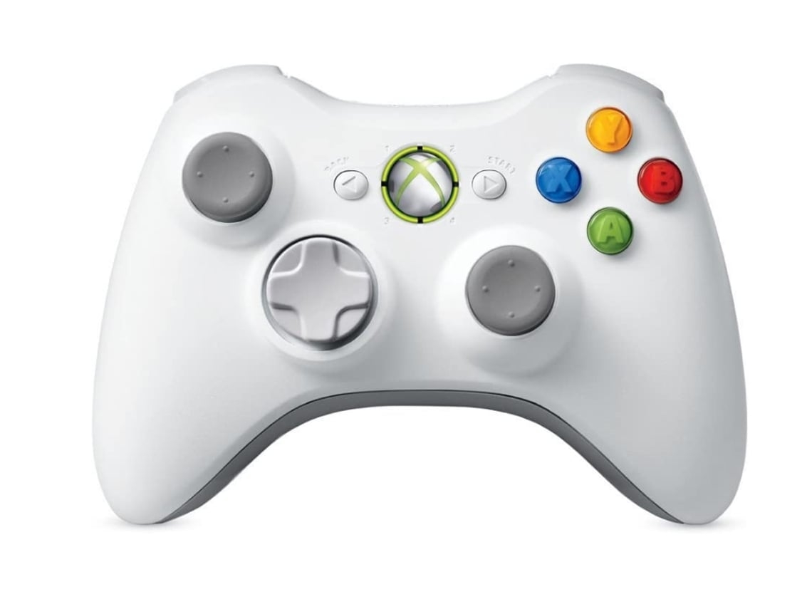 Controlador Sem Fio Controlador de Jogo para Pc Windows 7,8,10,11 Branco