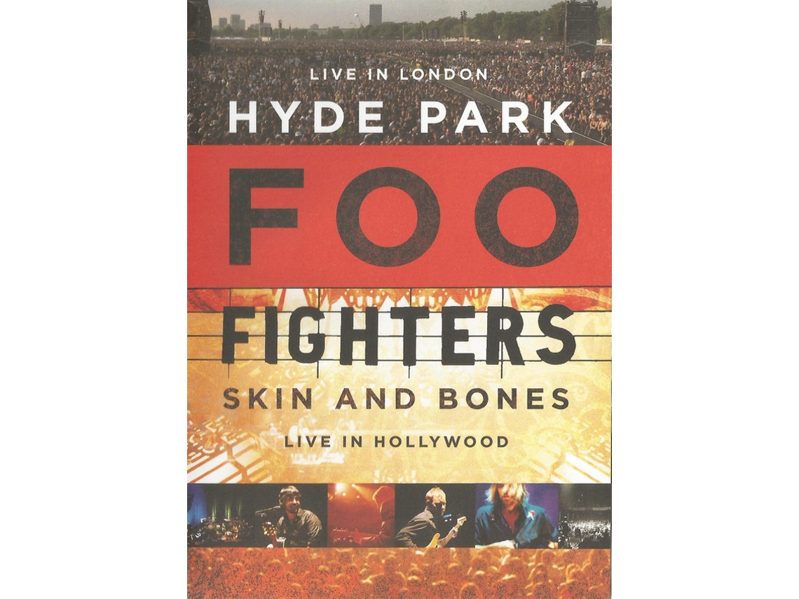 DVD Foo Fighters - Skin And Bones + Hyde Park