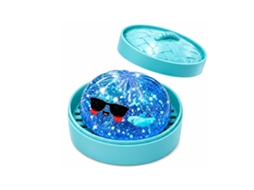 Laxiscreed Brinquedo Macio De Tubarão Com Óculos Para Natal E Halloween, Presente Ideal