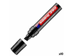 Marcador Permanente EDDING 390 Preto 10 Unidades