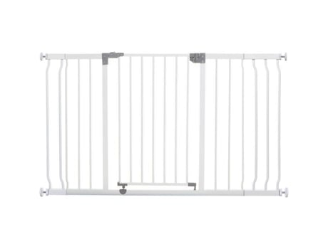 Barreira De Segurança Dreambaby Liberty 1 Barreira 2 Extensões 126 132,5 Cm Branco