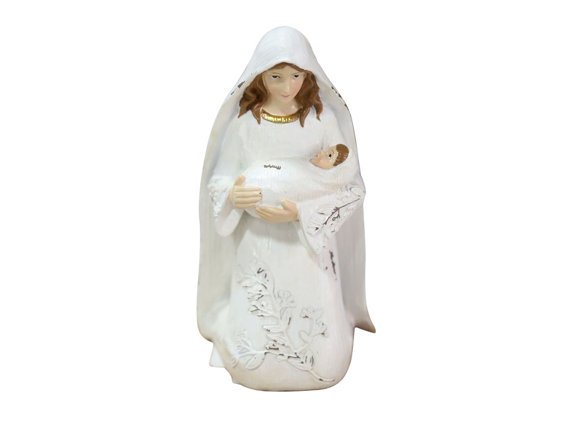 Laxiscreed Figuras De Natal Em Resina Para Decoração, Presépio Tradicional E Enfeites De Nascimento
