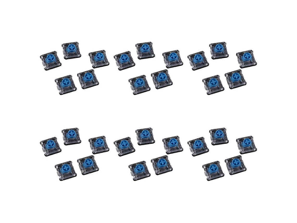 Lurelia 30 Peças De Switches Mecânicos Silenciosos De Baixo Perfil V2 Para Jogos, Compatíveis Com Mini 13, Para Teclados