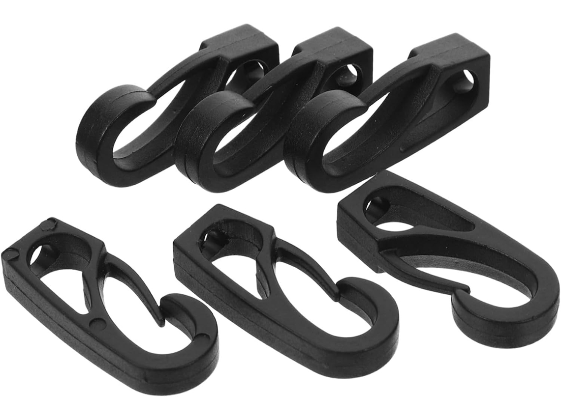 Conjunto De 12 Presilhas Plásticas Para Corda Elástica De Caiaque, Laços Duráveis E Multiuso Para Canoagem
