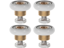 Rodízios Didiseaon Para Porta De Chuveiro Rodas Metálicas 20mm, Conjun