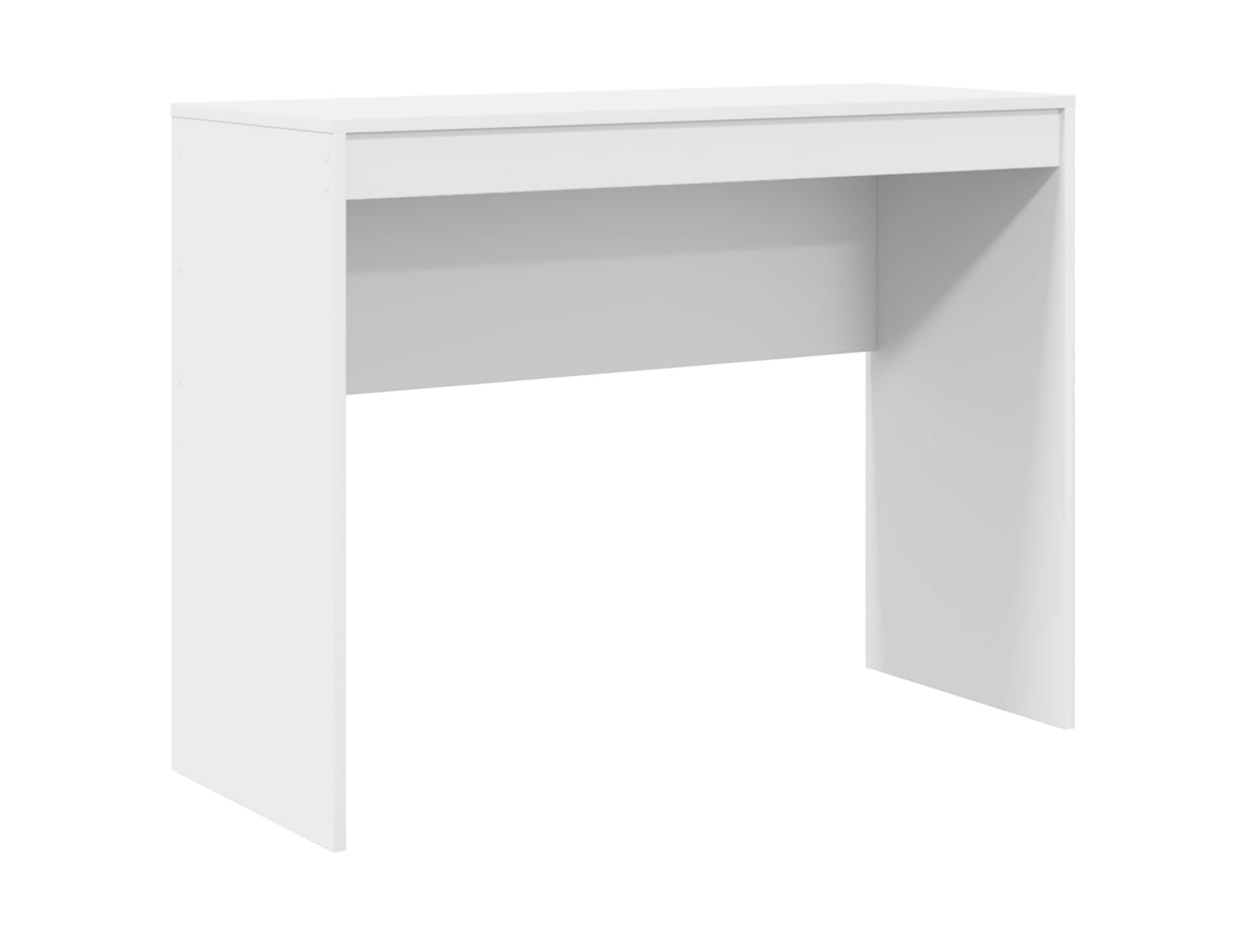 Conjunto 1 Mesa Compacta Vidaxl Branco Derivados De Madeira (100 X 40 X 76 Cm)
