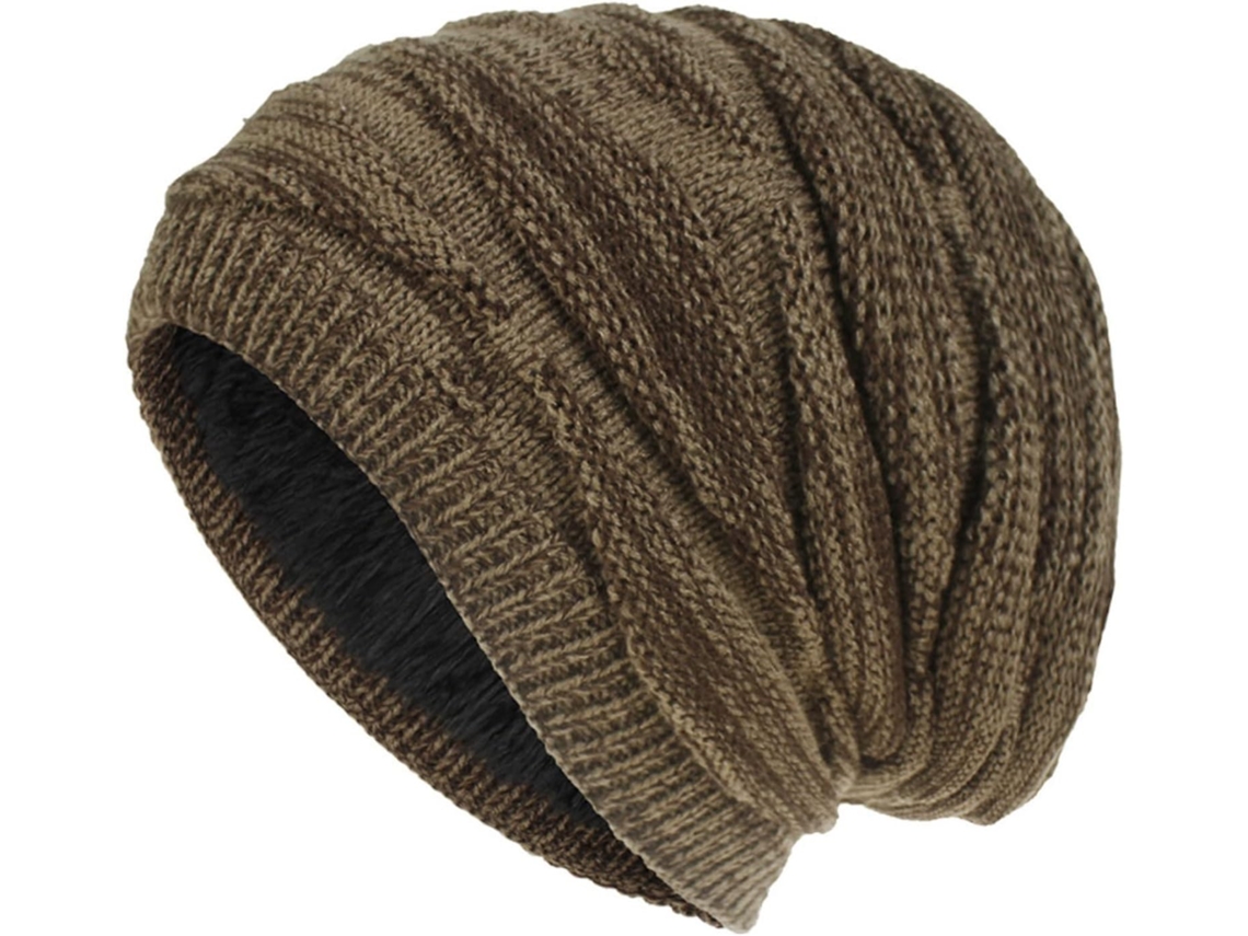 Gorros Masculinos Inverno Quentes Unissex Cor Sólida | S/MARCA