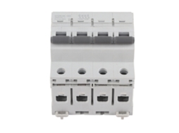 Disjuntor miniatura 4P com proteção contra sobrecarga e curto circuito interruptor de ar para bateria de motor CC 1000V 63A S/MARCA
