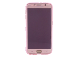 Capa de Telefone EOOCOO (proteção Flip Rosa Transparente)