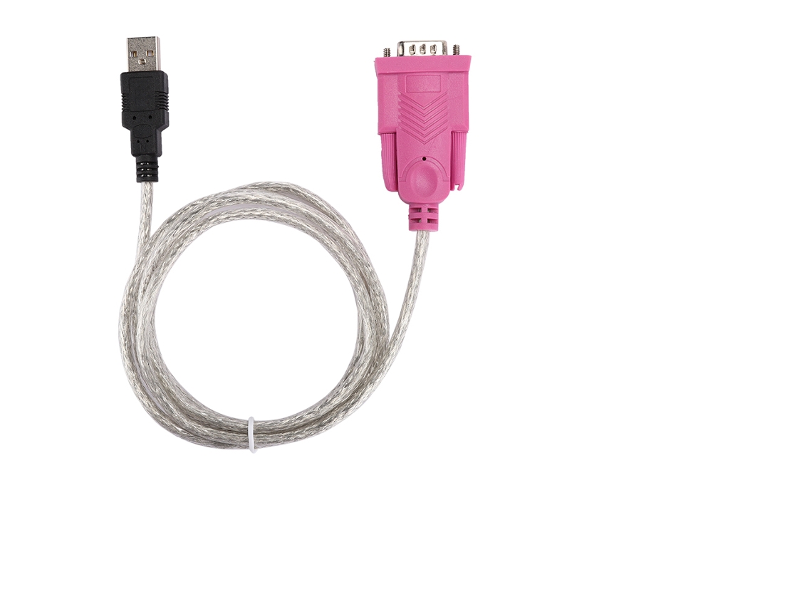 Conversor De Cabo De Porta Serial Usb 2.0 Para Rs232 Db9 Macho 1.5m