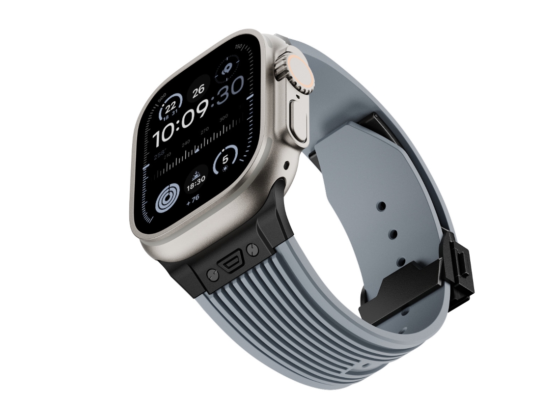Bracelete para Apple Watch 42/44/45/49mm (preto Cinzento XIAOMOYU