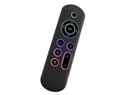 Mouse Aéreo M5 Ir 2.4g Com Touchpad Remoto Para Android Tv Box, Pc, Mini Teclado Sem Fio E Mouse Voador (com Retroiluminação Colorida)_glo