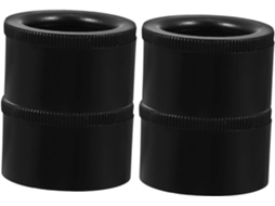 Sewacc Conjunto De 4 Pés Móveis Ajustáveis Em Abs Para Substituição, Pés De Sofá E Mesa, Ajustadores Estáveis Para Sofás