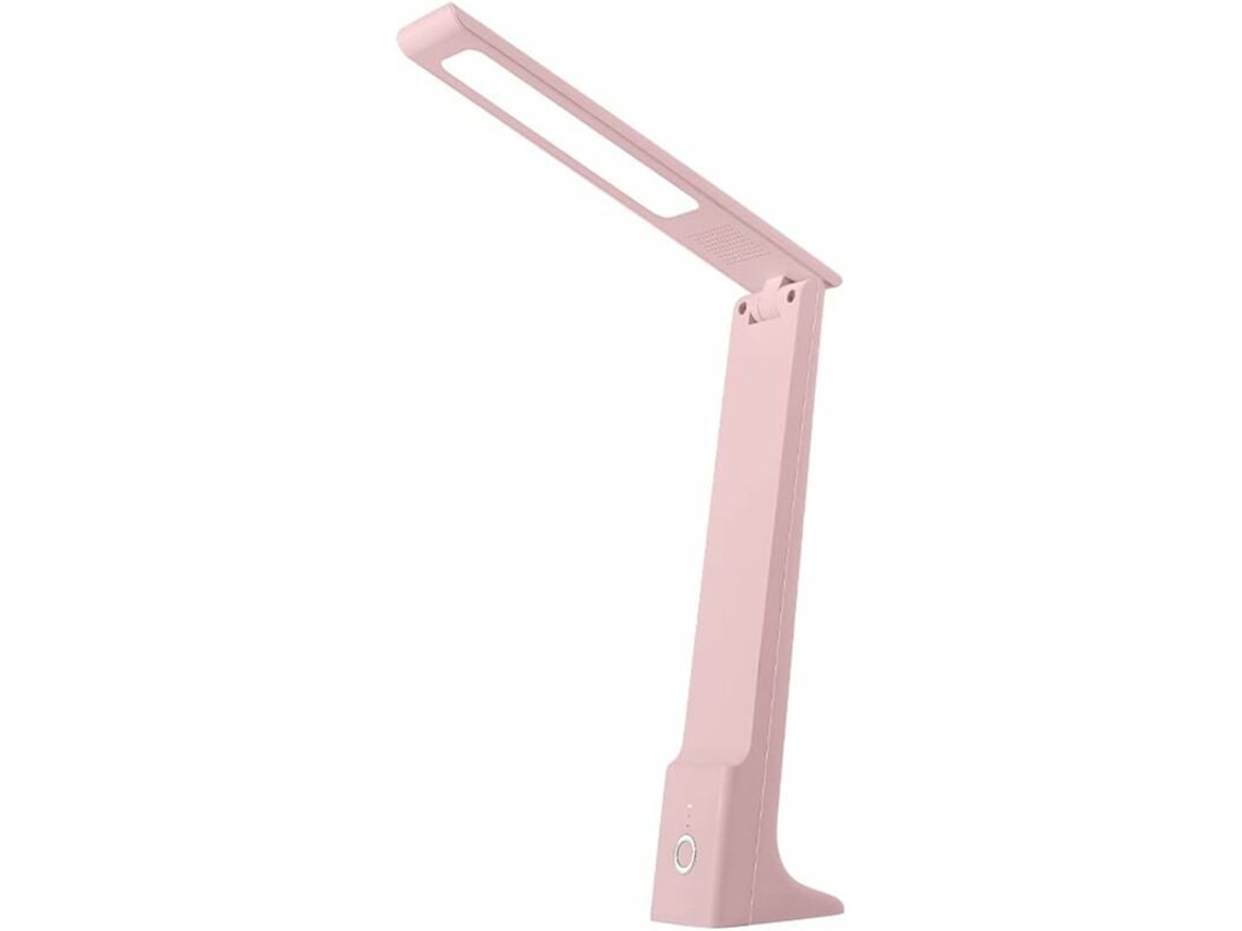 Lâmpada de Mesa Led Regulável com Porta de Carregamento Usb Lâmpada de Mesa Portátil com 3 Cores Controle de Toque Função de Memória Branco